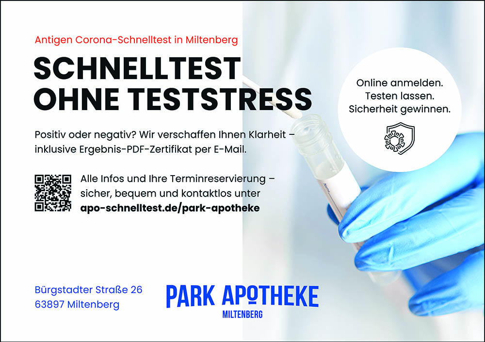 Antigen Corona-Schnelltest in Miltenberg